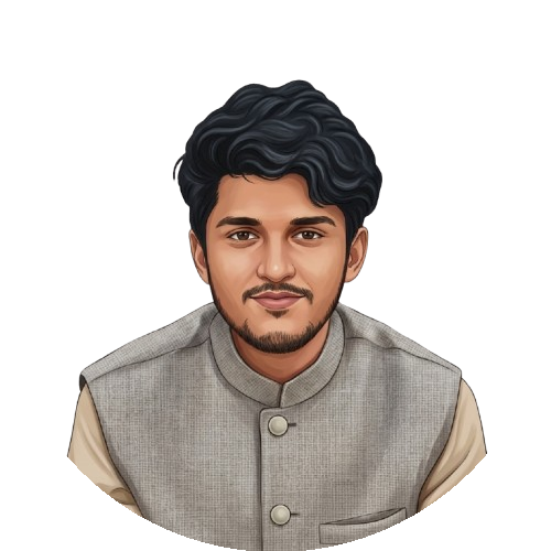Cartoon illustration of Tanzim Hasan Prappo — Full Stack & AI Engineer